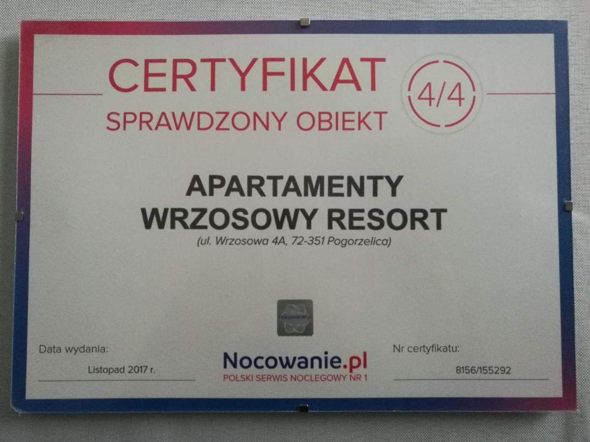 Wrzosowy Resort Pogorzelica Apartament Perlowy Sea&Forest Pogorzelica (Gmina Rewal) Kültér fotó